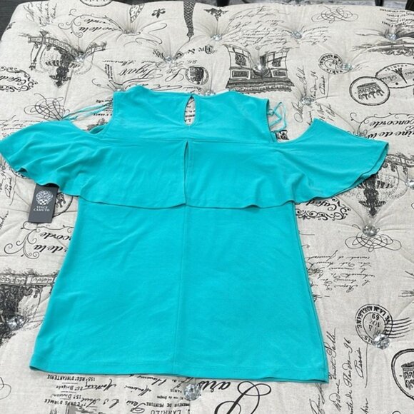 Vince Camuto Cold Shoulder Top - Picture 11 of 13